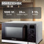 Mikroto'lqinli pech Hofmann MW823DHBK/HF, 23 L