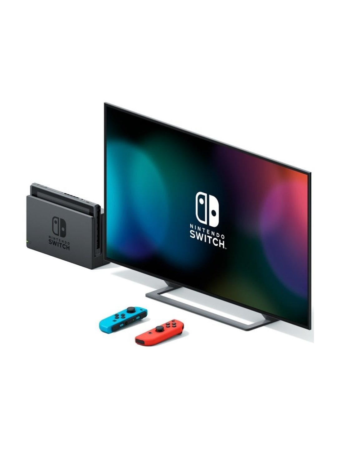 O'yin konsoli, Nintendo Switch konsoli, neon qizil/neon ko'k