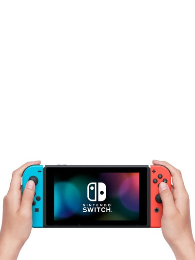 O'yin konsoli, Nintendo Switch konsoli, neon qizil/neon ko'k