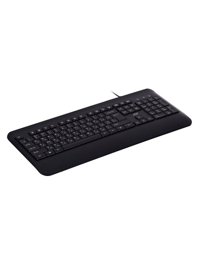 Simli membrana klaviaturasi, 2E KS109, qora, 2E-KS109UB