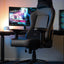 O'yin o'rindig'i 2E GAMING BASAN ll qora, qizil