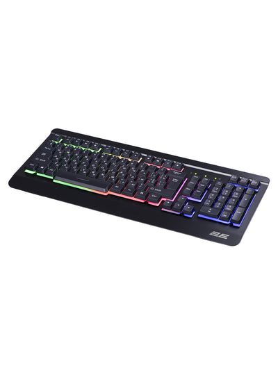 Simli o'yin klaviaturasi 2E Gaming KG320, LED, 2E-KG320UB
