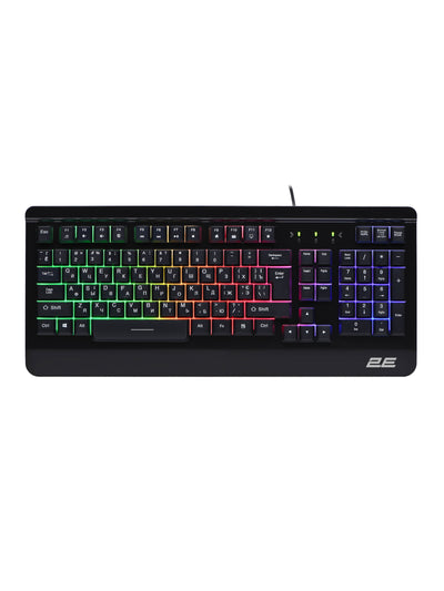Simli o'yin klaviaturasi 2E Gaming KG320, LED, 2E-KG320UB