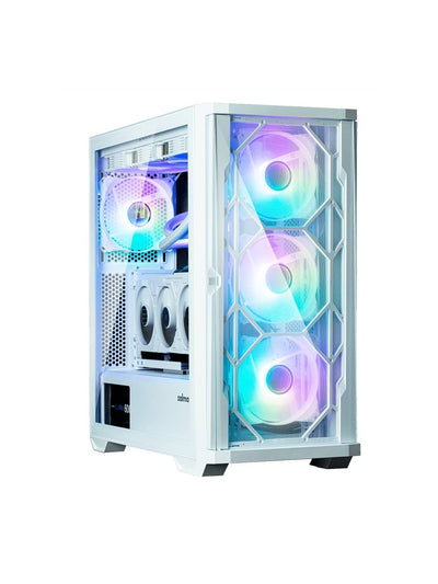 Zalman Z10 DUO kompyuter korpusi Qora va Oq
