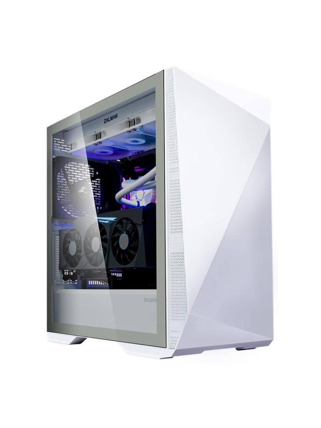 Kompyuter korpusi Zalman Z9 Iceberg, MidT, E-ATX, BPsiz + Mesh paneli sovg‘asi, Z9ICEBERGWH