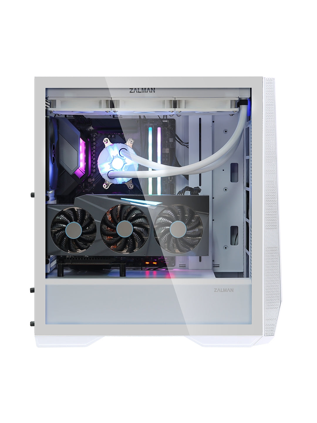 Kompyuter korpusi Zalman Z9 Iceberg, MidT, E-ATX, BPsiz + Mesh paneli sovg‘asi, Z9ICEBERGWH