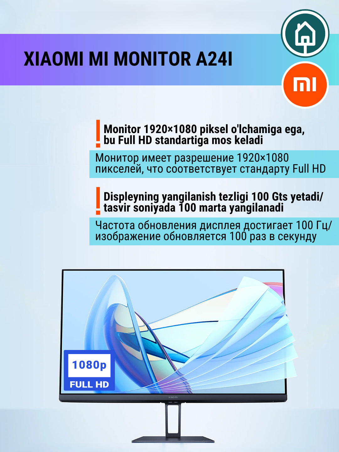 Monitor Xiaomi Monitor A24i EU