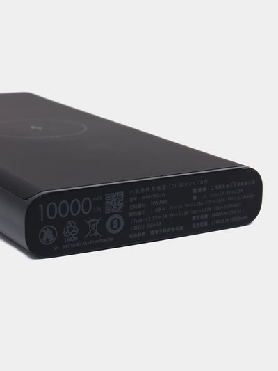 Simsiz tashqi akkumulyator Mi 10000mAh 10W Wireless Power Bank