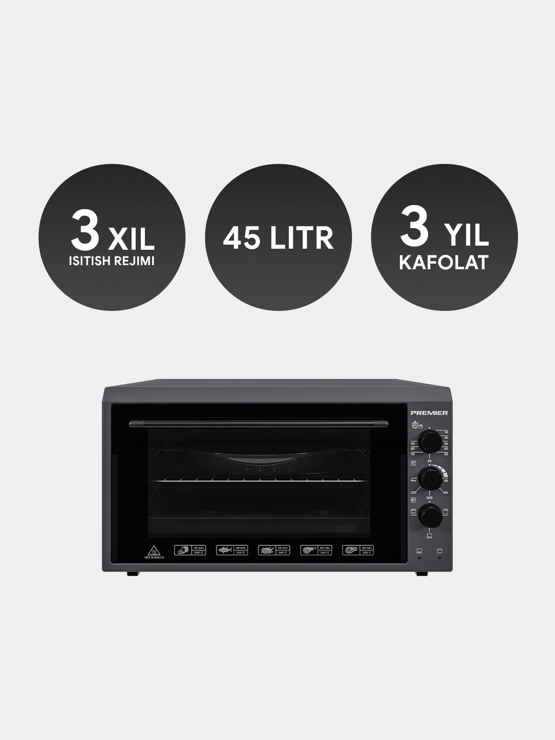 Premier PRM-ECO45/S mini-pechi
