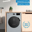 Beko WSPE6H616S kir yuvish mashinasi, 1200 ob/daq, invertor, 6.5 kg, bug' bilan yuvish