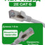 Patch-kord 2E САТ 6, FTP, 26AWG, RJ45, 7/0.16, Cu, LSZH