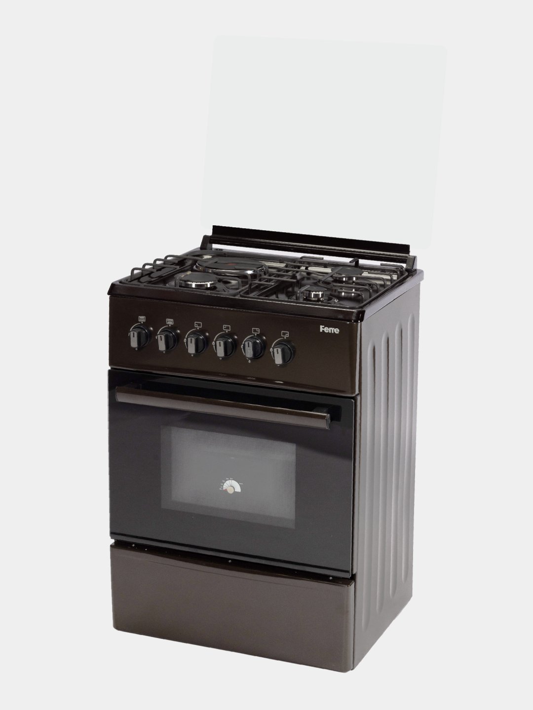 Gaz plitasi Ferre LP 60G 31 DB 22 F, 3 ta gaz av 1 ta elektr konforka