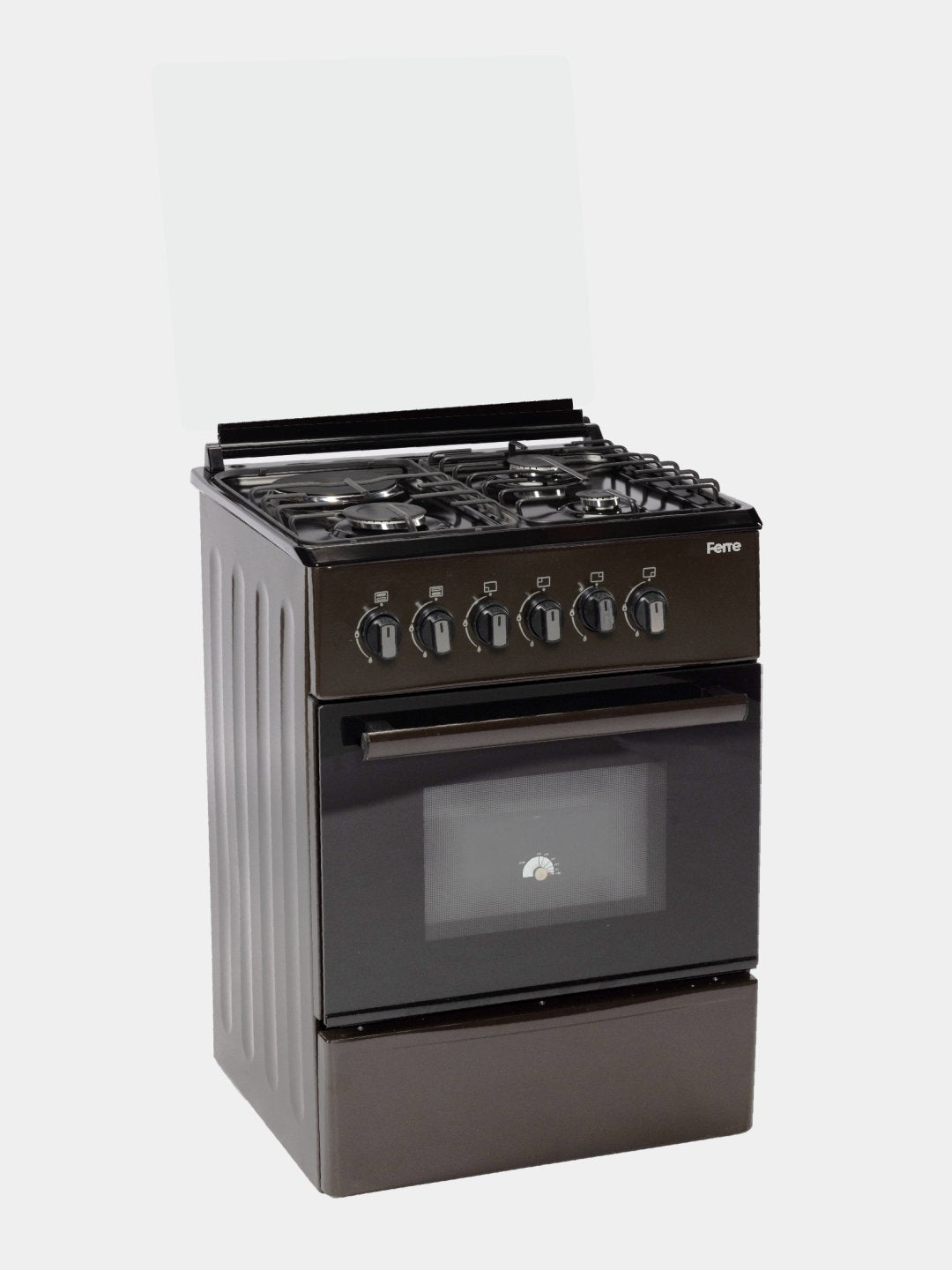Gaz plitasi Ferre LP 60G 31 DB 22 F, 3 ta gaz av 1 ta elektr konforka