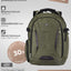 Noutbuk uchun ryukzak 2Е, Ultimate SmartPack 30L, titan, yashil