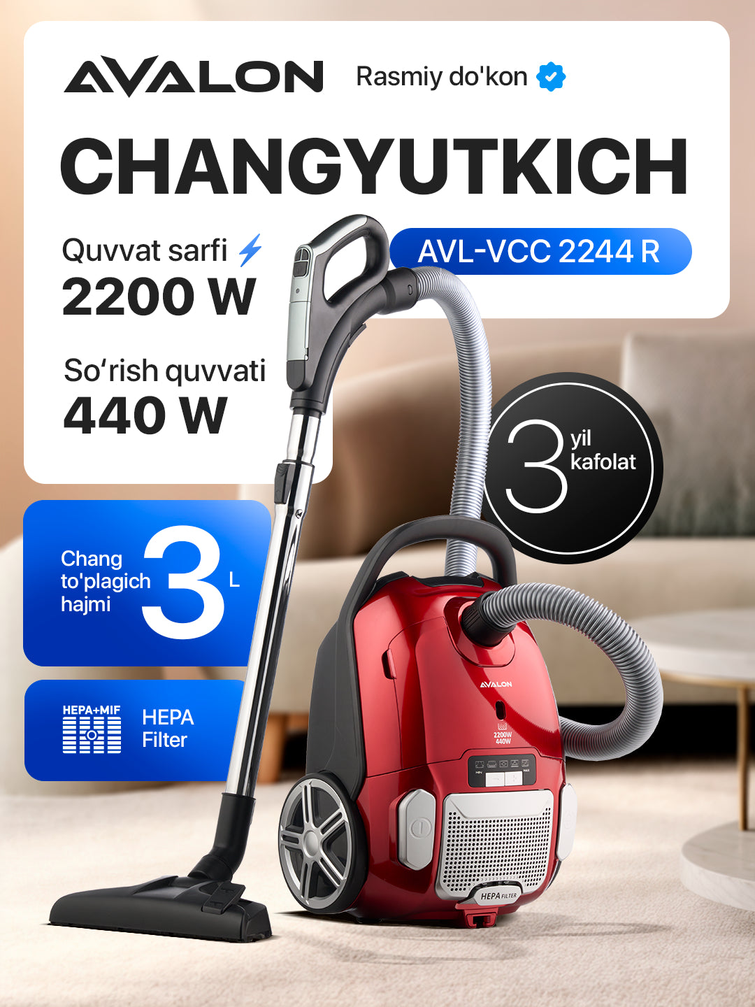 Changyutgich AVALON AVL-VCB2244