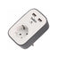 Belkin ortiqcha kuchlanishdan himoya qiluvchi tarmoqli filtr, 2xUSB 2.4A, UL 500 BSV103VF