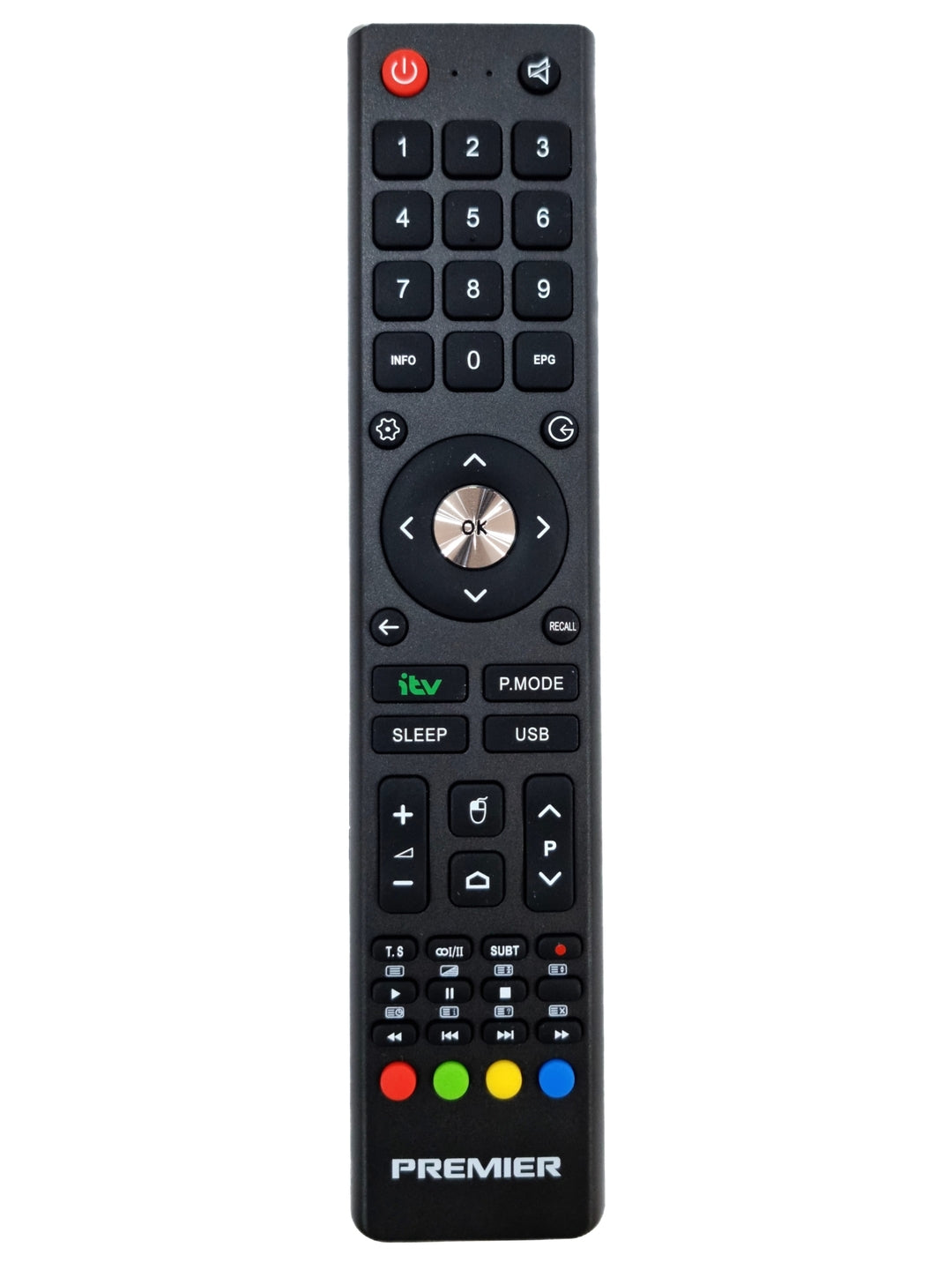 Televizor Premier 43PRM705SV, Full HD, Smart TV, ovozli pult bilan