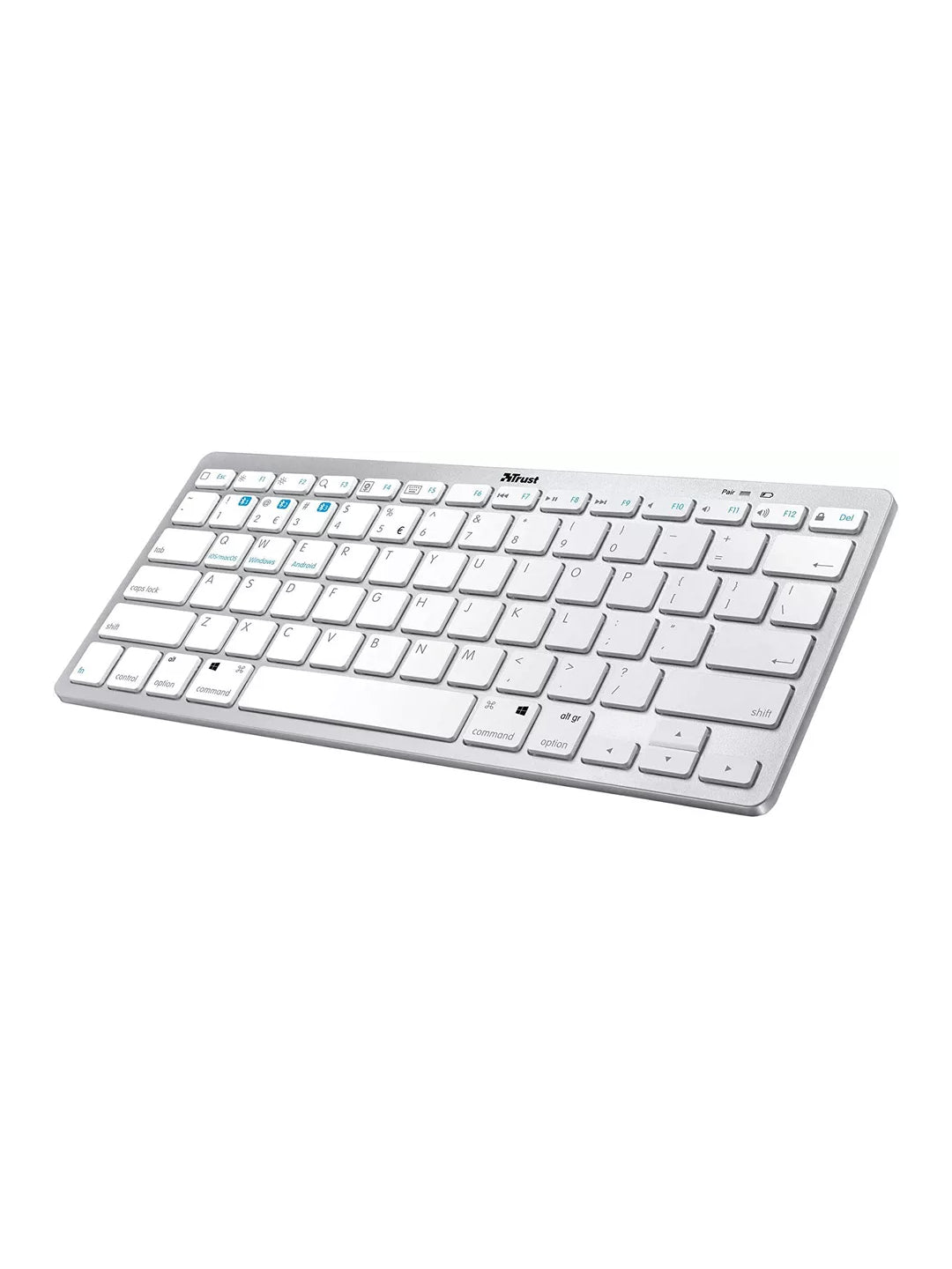 Simsiz klaviatura Trust Nado BT,Bluetooth 4.0,kompyuter,ayfon,televizor uchun