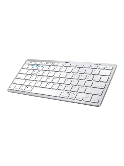 Simsiz klaviatura Trust Nado BT,Bluetooth 4.0,kompyuter,ayfon,televizor uchun