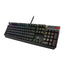 Simli o'yin klaviaturasi ASUS ROG STRIX SCOPE RX RD, RGB, 104key,