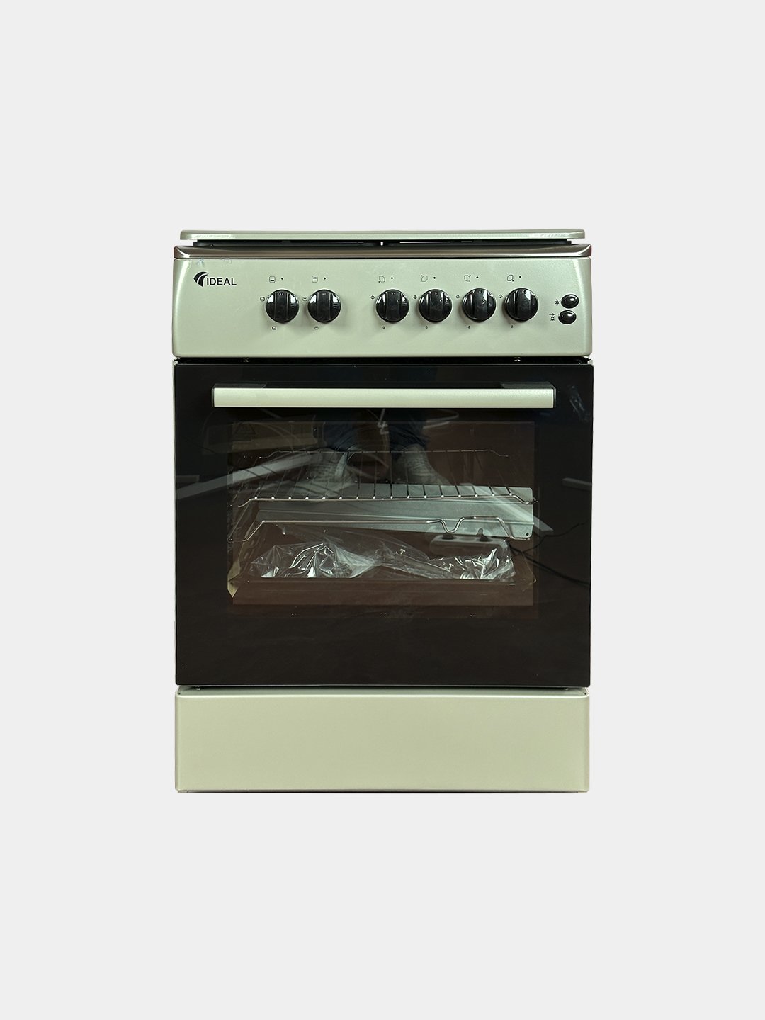 Gaz plita Ideal KL42G IN, 4 konforkali, pech hajmi 65 litr, 60x60