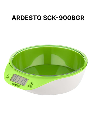 Ardesto elektron oshxona tarozisi, vazni 5 kg gacha, batareya to‘plamida