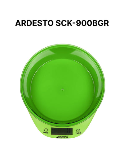 Ardesto elektron oshxona tarozisi, vazni 5 kg gacha, batareya to‘plamida