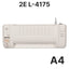 Laminator A3-A4, 2E L-3175, 2E L-4175 hujjatlarni laminatsiyalash uchun 2E L-3175
