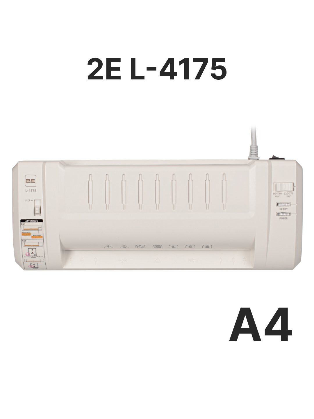 Laminator A3-A4, 2E L-3175, 2E L-4175 hujjatlarni laminatsiyalash uchun 2E L-3175