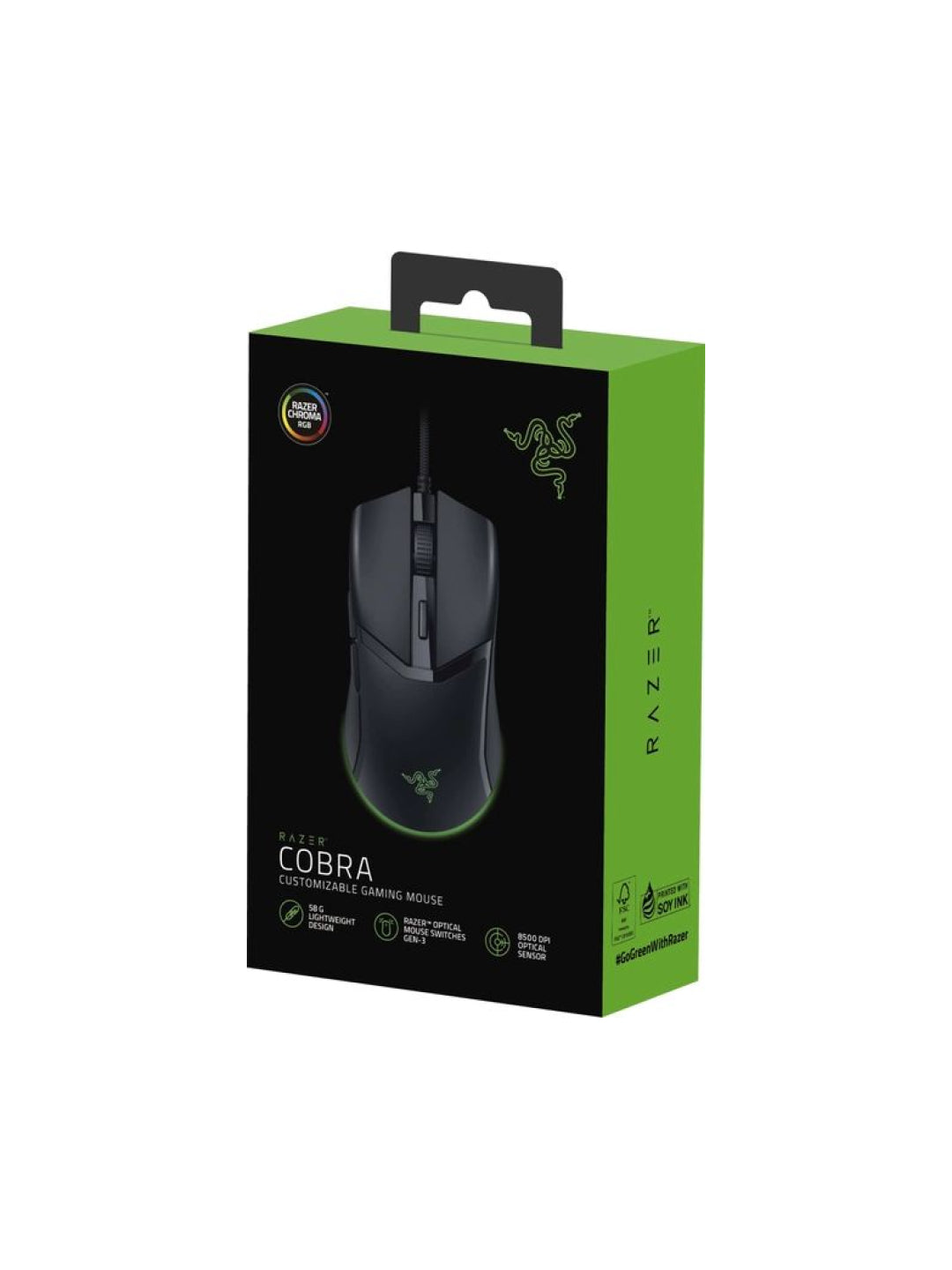 O'yin simli sichqonchasi Razer Mouse Cobra, RGB RZ01-04650100-R3M1