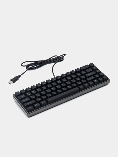 O'yin klaviaturasi 2E GAMING KG345 Transaprent USB Black Ukr