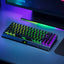 Klaviatura Razer BlackWidow V3 RGB 108 tugma yashil kalit USB/EN, qora