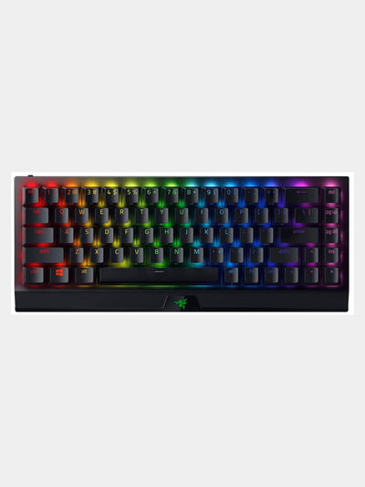 Klaviatura Razer BlackWidow V3 Mini HyperSpeed RGB, 68 tugmali, USB/WL/BT