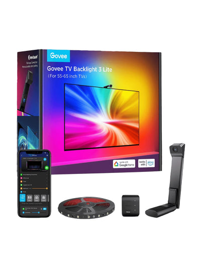 Govee H6099 televizorlar uchun moslashtirilgan yoritish toplami, RGBIC, aqlli LED tasmasi