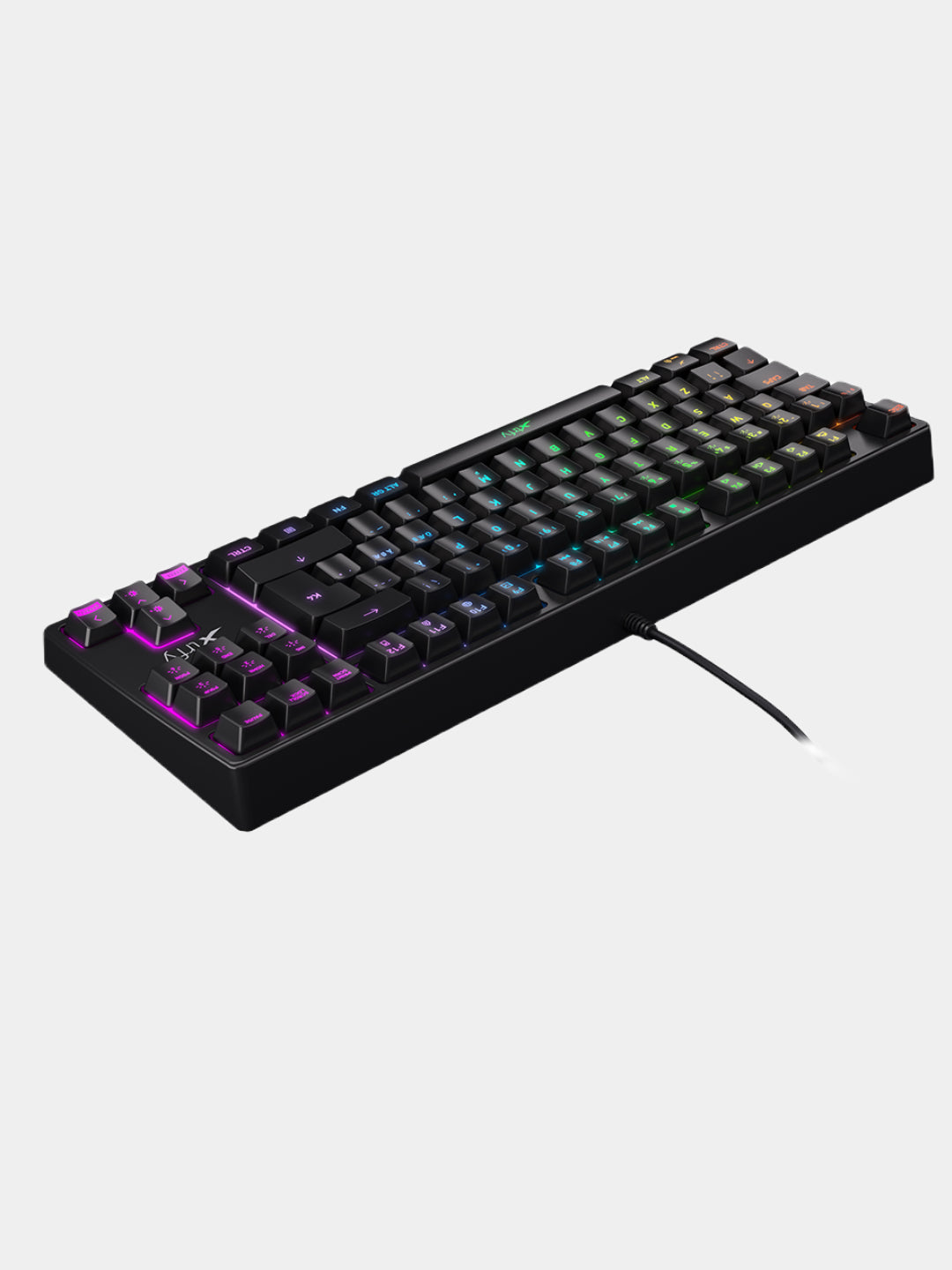 O'yin klaviaturasi Xtrfy K5 RGB Black