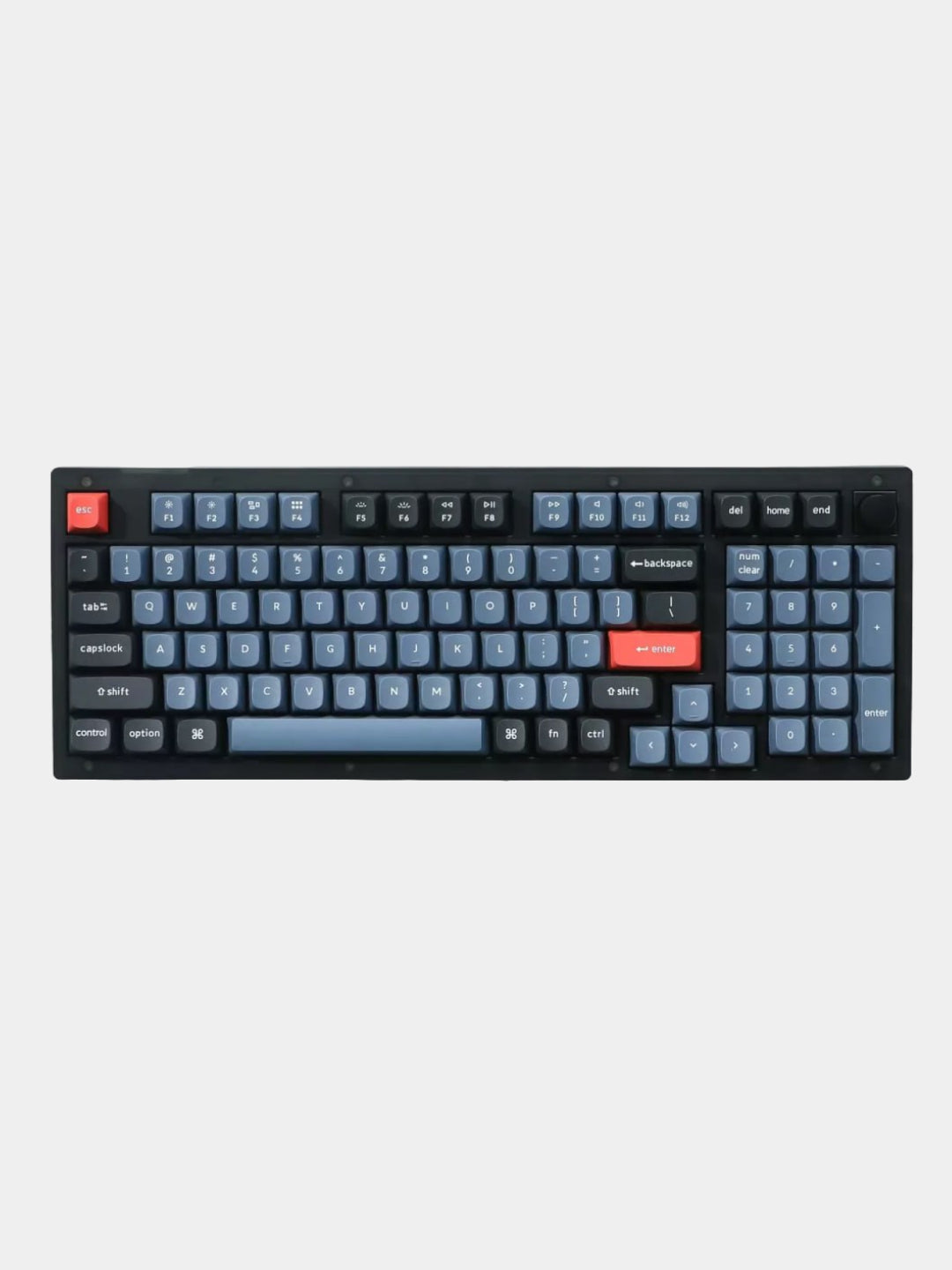 O'yin klaviaturasi Keychron V5 100 Key QMK Keychron K PRO Red Hot-Swap RGB Frosted