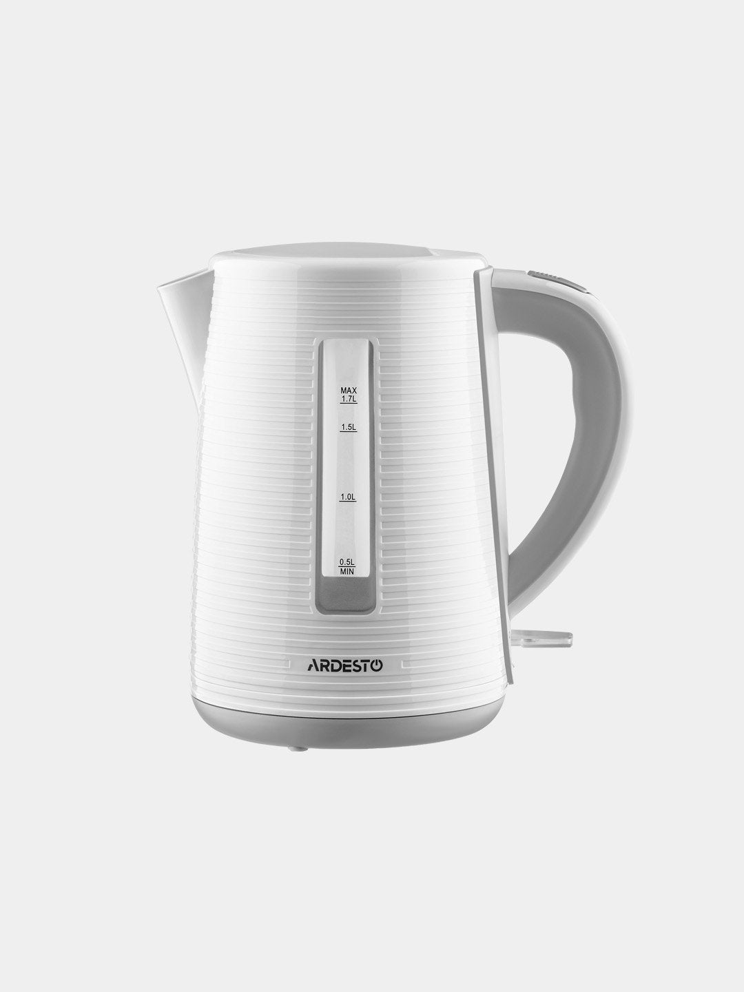 Elektr choynak Ardesto EKL-F17WG 1,7l/2150W/strix boshqaruvi/rang oq + kulrang