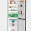Sovutgich BEKO B3R1CNK363HXBR, umumiy hajmi 368 litr, No-frost, LED yoritigich