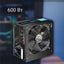 Quvvat manbai Zalman Wattbit II 600-XEII (600W), 220-230 VAC, 83%, 120mm