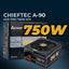 Elektr ta'minoti CHIEFTEC RETAIL A-90 GDP-750C,750W