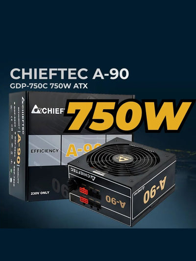 Elektr ta'minoti CHIEFTEC RETAIL A-90 GDP-750C,750W