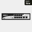 Kommutator 2E PowerLink SP802F 8xFE PoE+, 2xFE Uplink, boshqarilmaydi