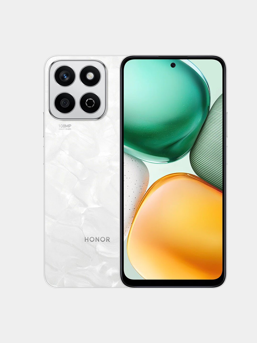 Smartfon Honor X7c, 16 GB (8+8)+256 GB, suvga chidamli, uzoq muddatli batareya