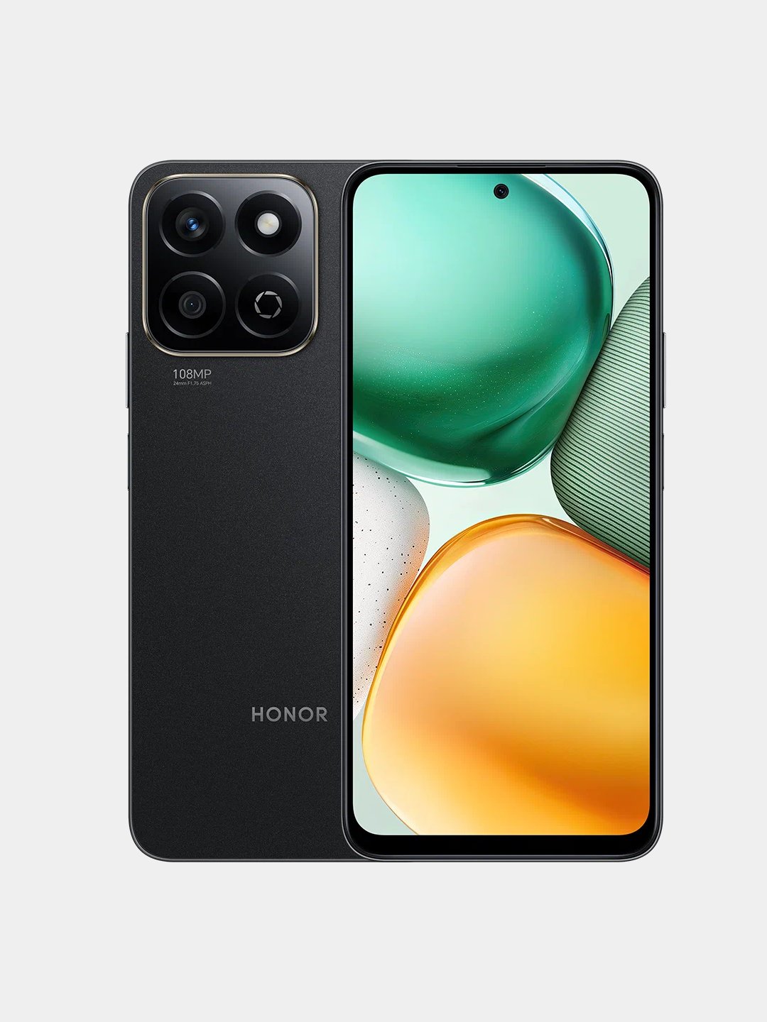 Smartfon Honor X7c, 16 GB (8+8)+256 GB, suvga chidamli, uzoq muddatli batareya