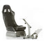 Oyin kreslosi Playseat Evolution - Black, rul va pedal mahkamlagichiga ega kokpiti