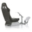 Oyin kreslosi Playseat Evolution - Black, rul va pedal mahkamlagichiga ega kokpiti