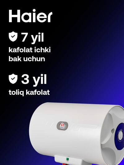 Suv isitgichi Haier FCD-JTHA50-III ET, 50 litr, 7 yillik ichki bak kafolati