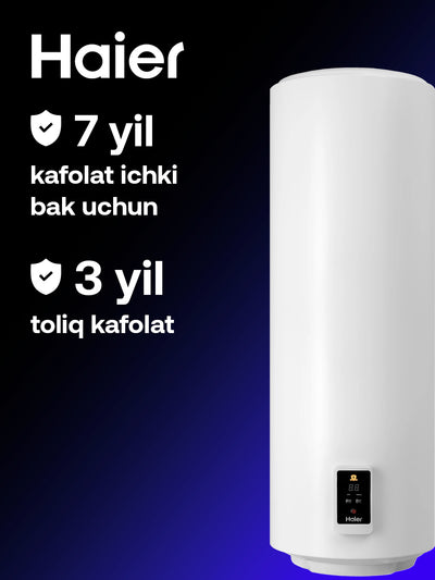 Haier elektr suv isitgichi 100 litr, 7 yillik kafolat ichki bak uchun ES100V-A5