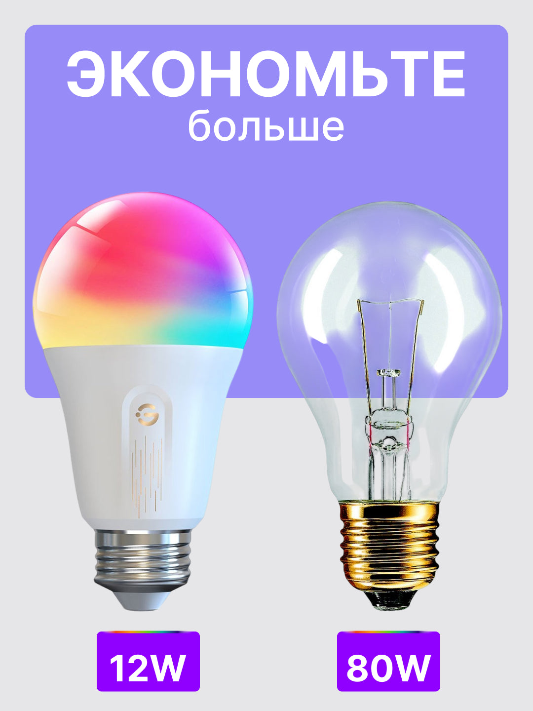 Govee H6009 aqlli chirogi, RGBW, smartfondan boshqarish, jadval boyicha ishlash