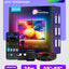 Govee H6199 televizorini yoritish uchun RGBIC LED tasmasi 55-65’ RGB, qora